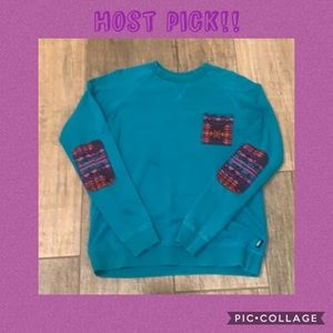 Turquoise Sweatshirt